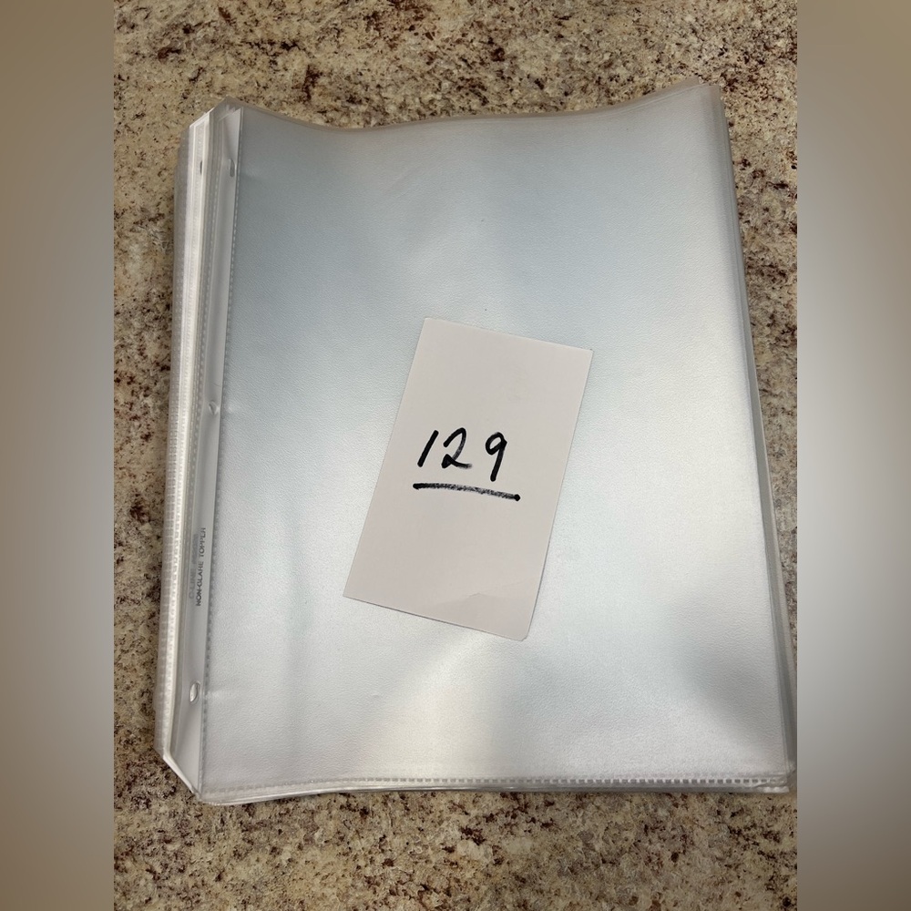 Transparent Sheet Protectors (Total-129)